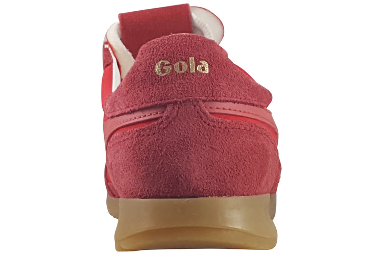 Gola Firefly CLB577 Red/Deep Red/Coral Womens Fashion Trainers