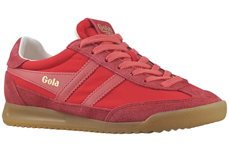 Gola Firefly CLB577 Red/Deep Red/Coral Womens Fashion Trainers