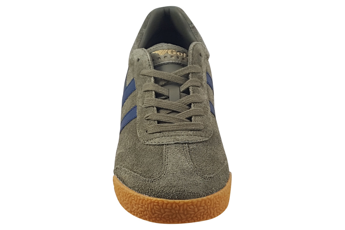 gola-harrier-suede-cma192-khaki-navy-trainers-top