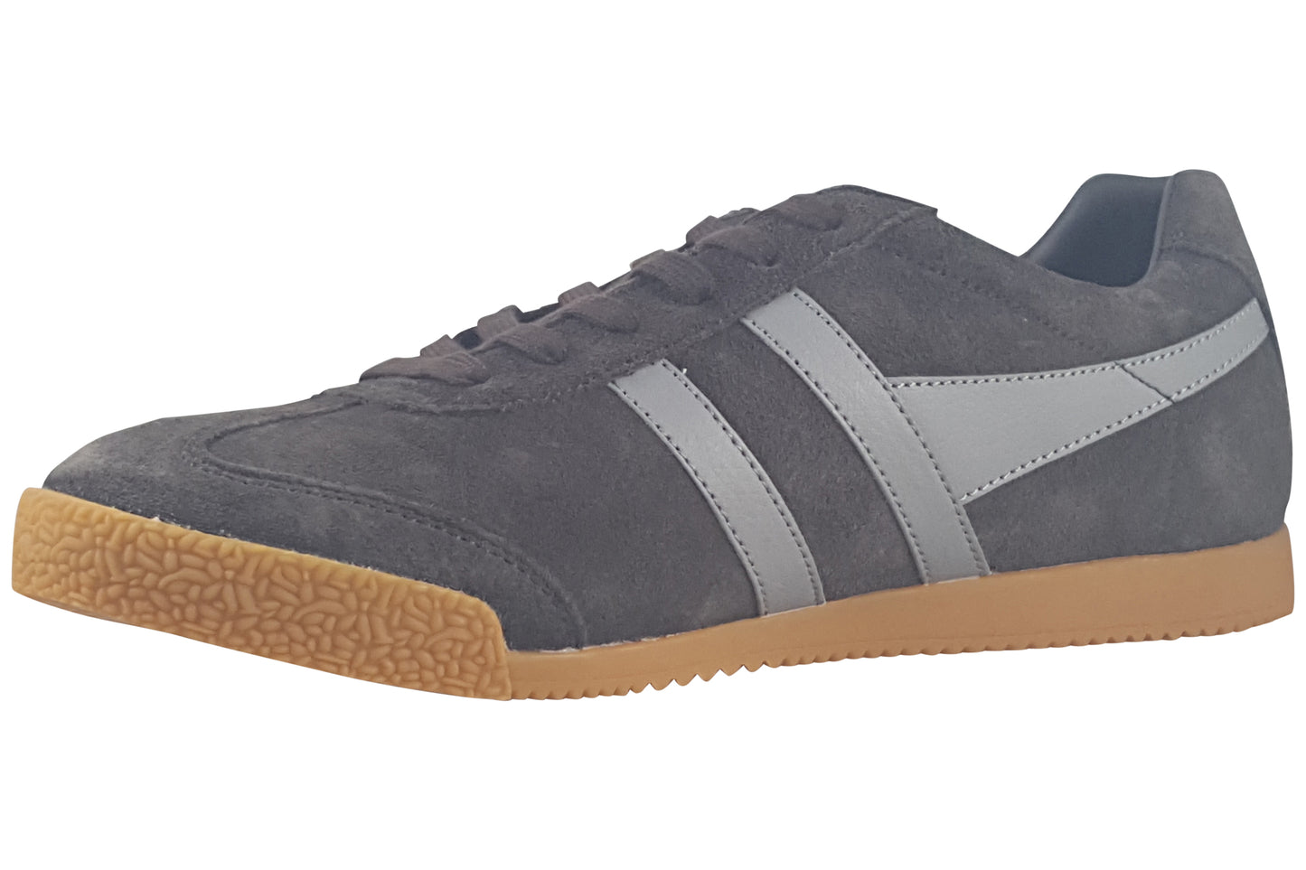 Gola Harrier Suede CMA192 Mocha/Cement Mens Trainers