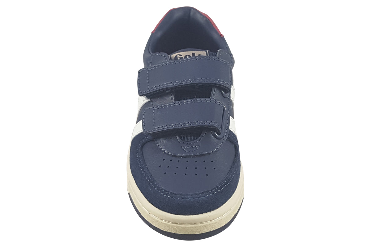 gola hawk strap navy off white trainers top