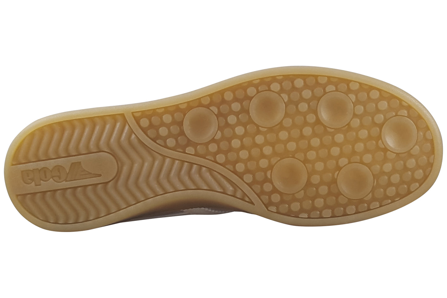 gola viper metallic clb783 womens trainers silver off white gum sole