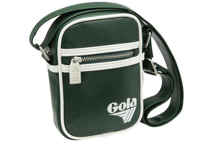 Gola Washington CUB976 Bottlegreen/White Womens Bags