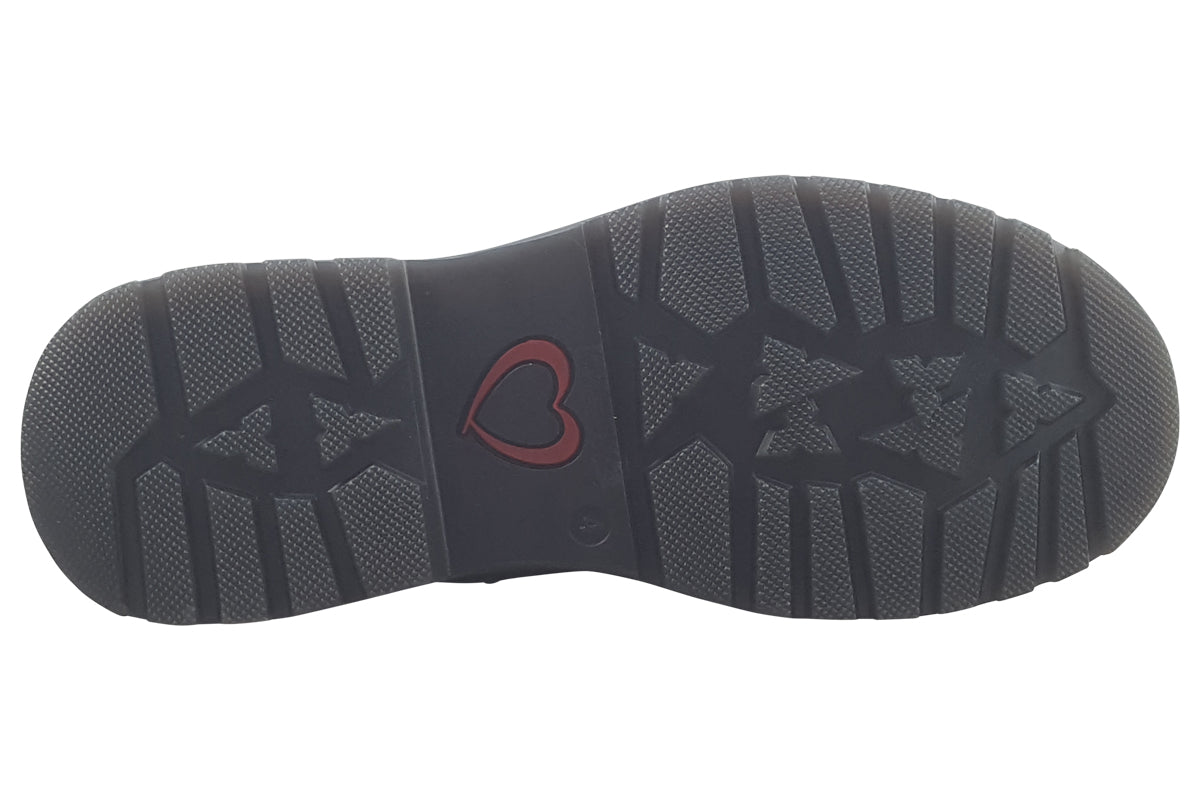 heavenly feet eva black womens boots sole