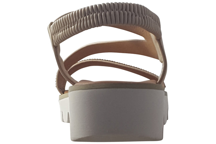 Heavenly Feet Fresco Beige Womens Sandals