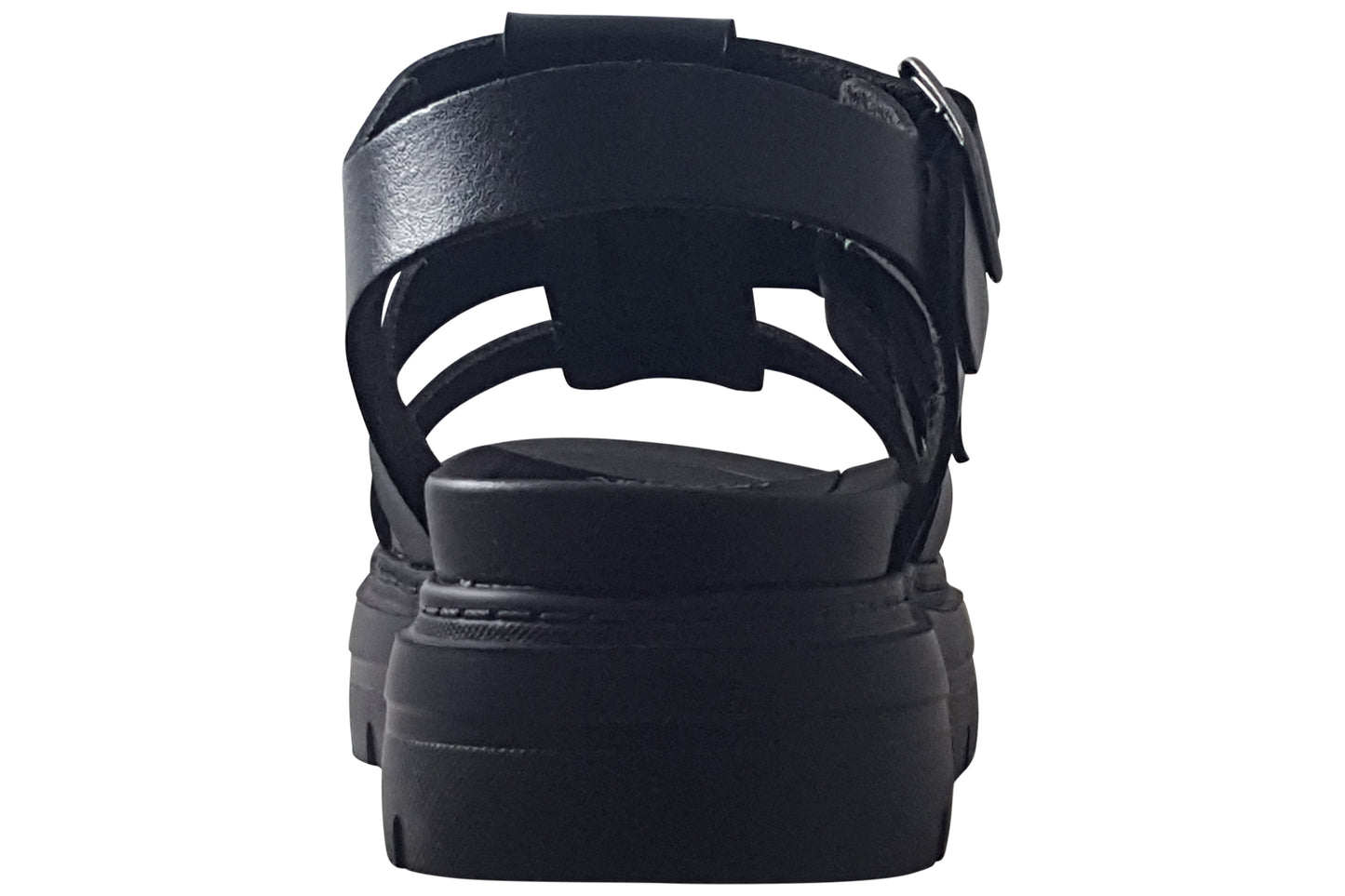 Heavenly Feet Oakley Black Womens Sandals