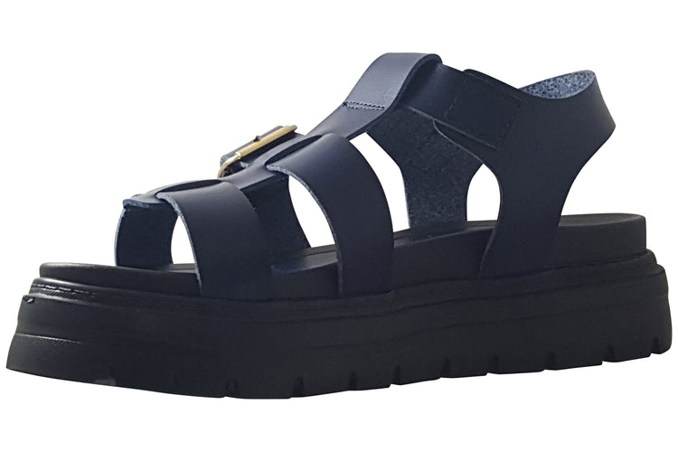 Heavenly Feet Oakley Navy Womens Sandals