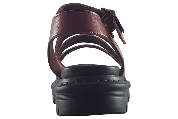 Heavenly Feet Saffron Choc Womens Sandals