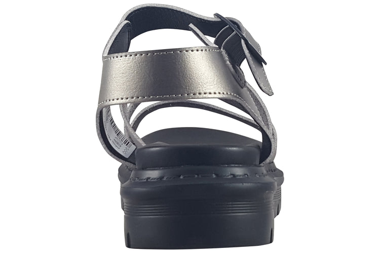 Heavenly Feet Saffron Pewter Womens Sandals