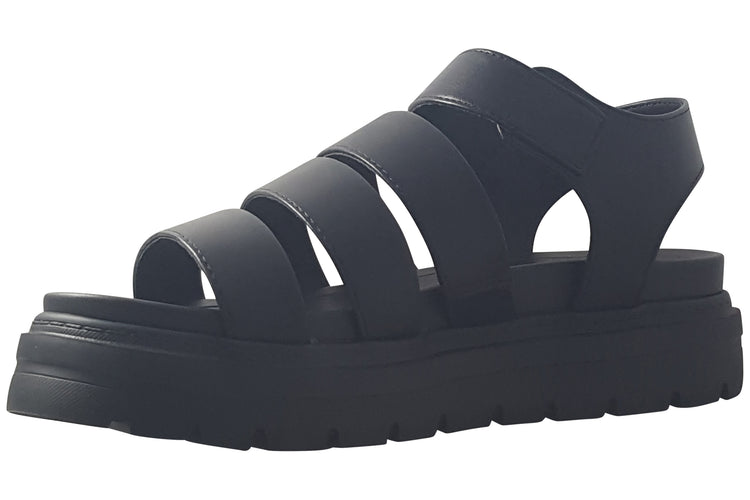 Heavenly Feet Saffron/Storm Black Womens Sandals