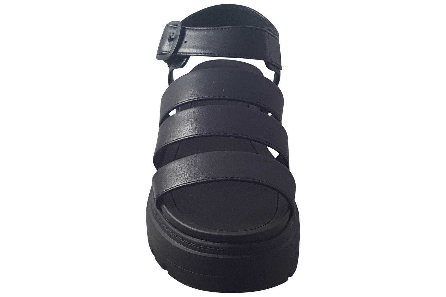 Heavenly Feet Saffron/Storm Black Womens Sandals