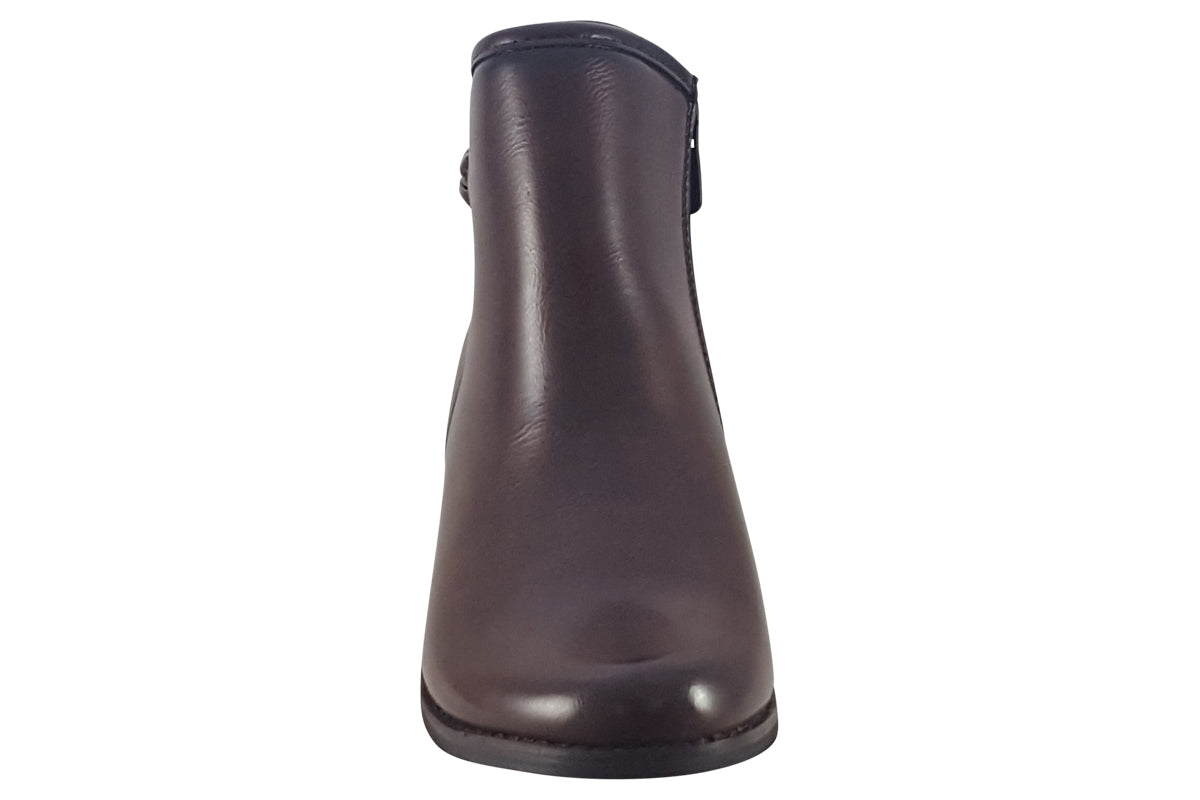 heavenly feet sian chocolate womens boots top