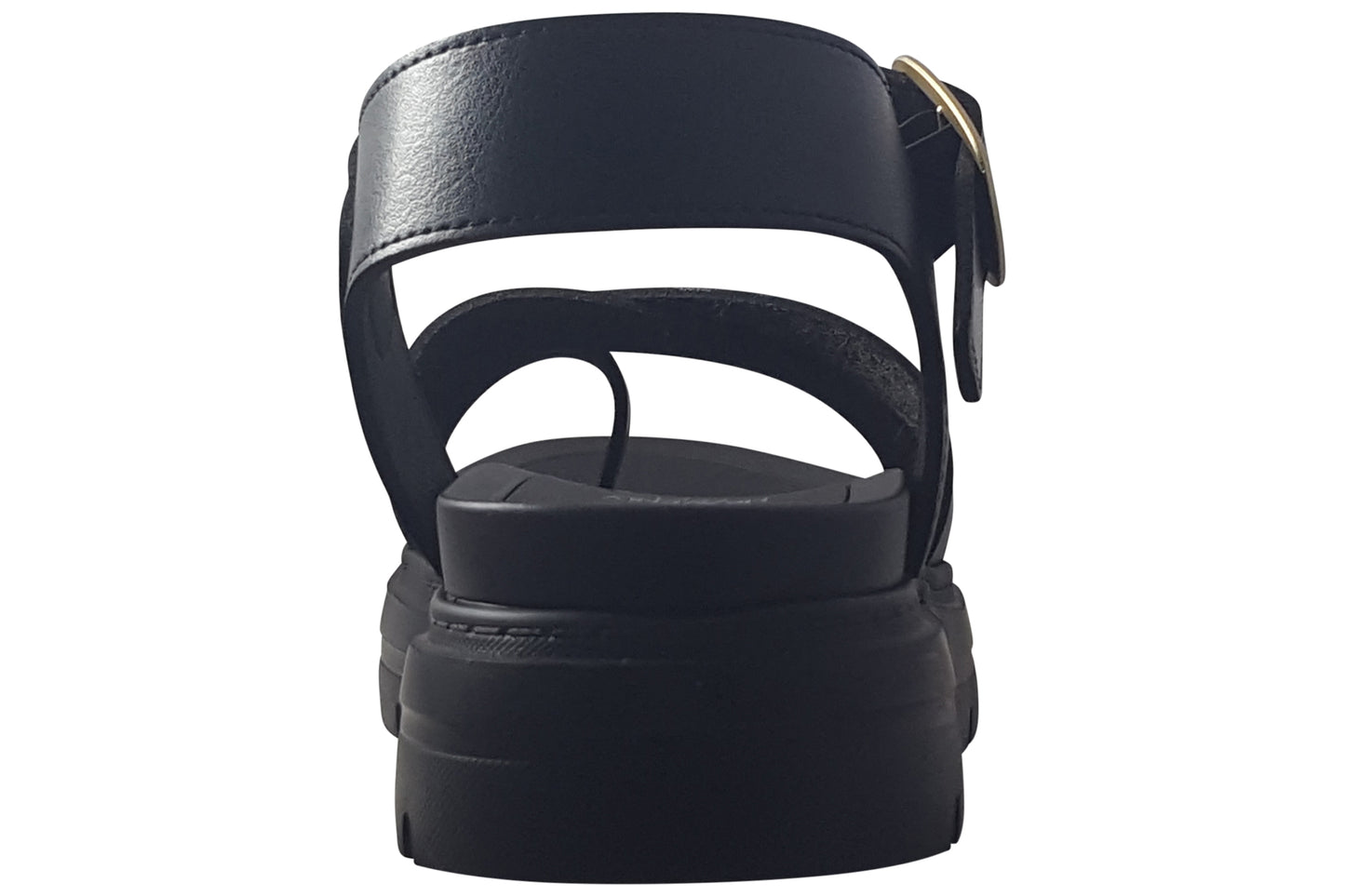 Heavenly Feet Temple Black Womens Sandals