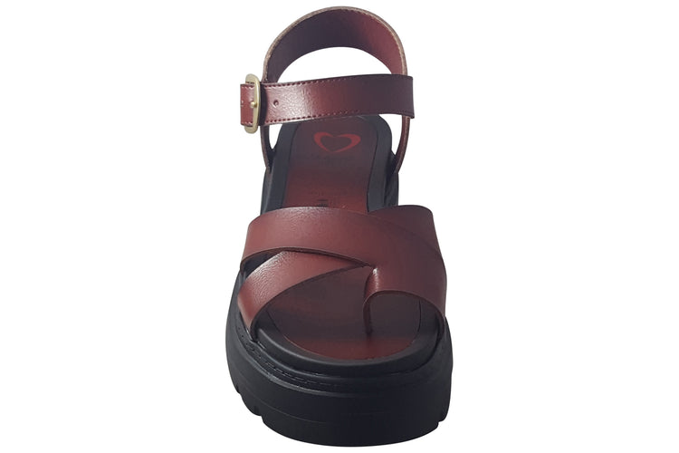 Heavenly Feet Temple Redwood Womens Sandals