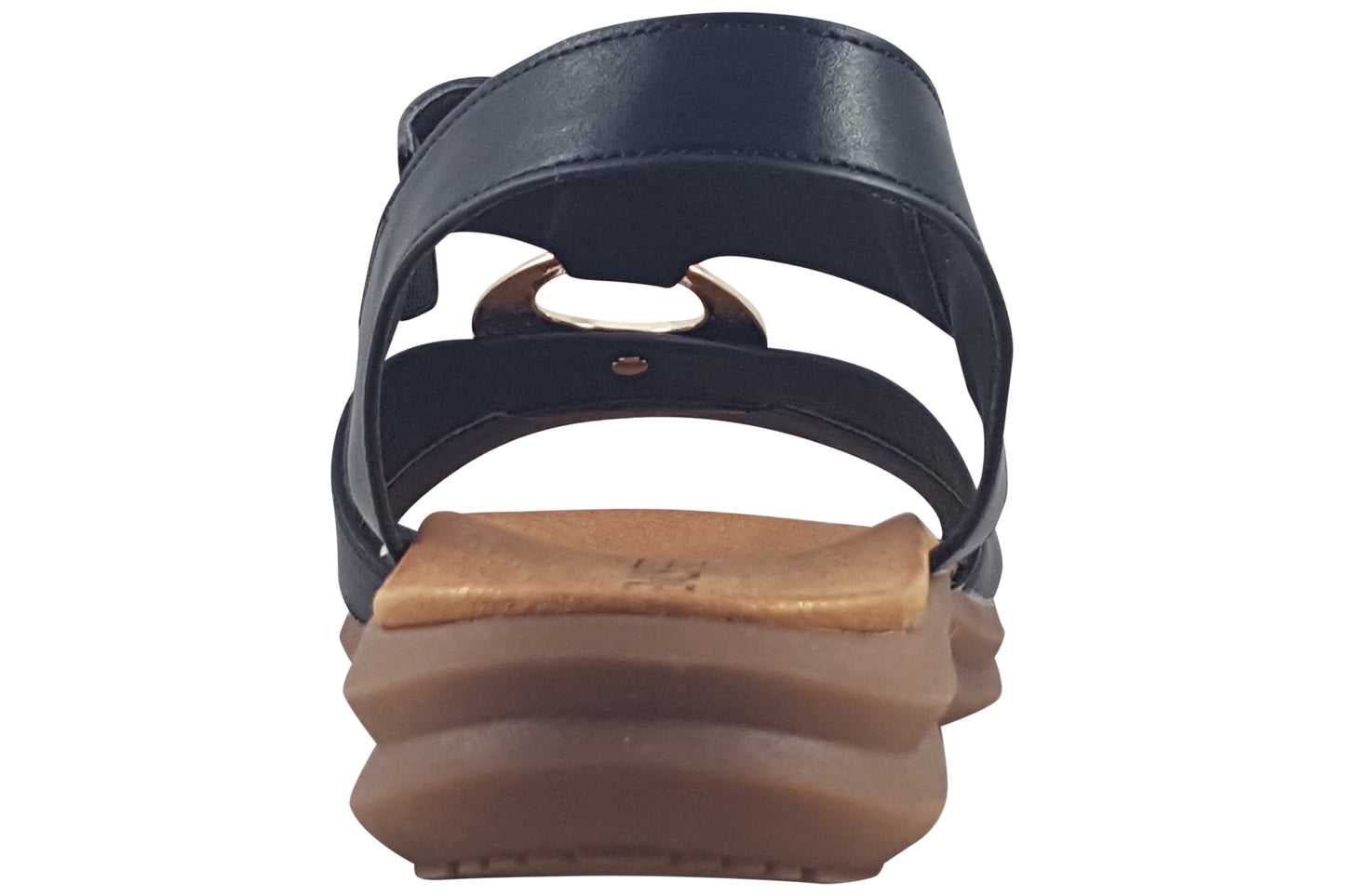 heavenly feet trace camel black womens back