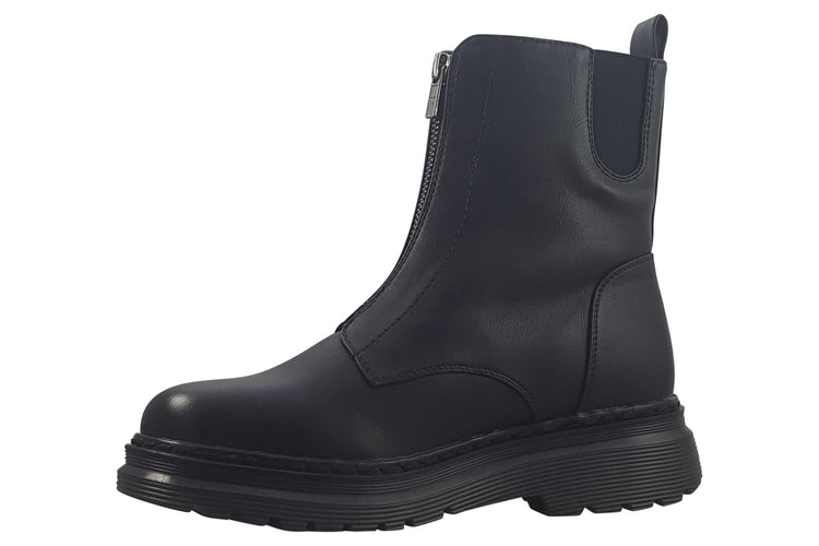 Heavenly Feet Yolanda Black Womens Boots