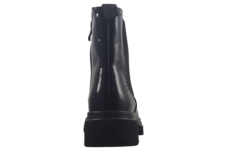 Heavenly Feet Zeta Black Patent Womens Boots