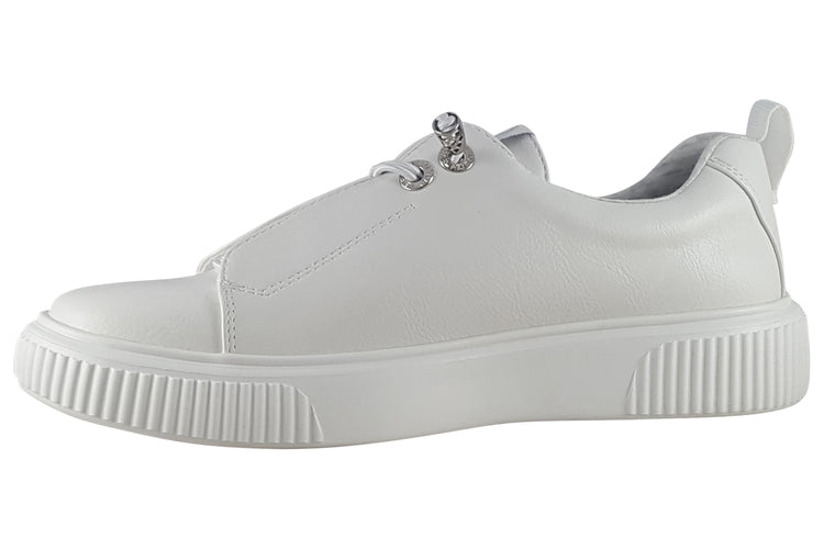 Heavenly Feet Petal White Womens Fashion Trainers
