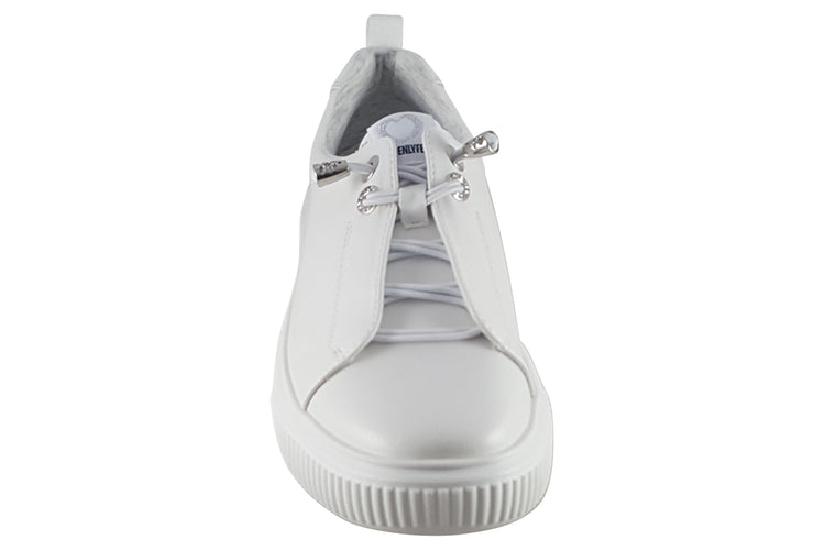 Heavenly Feet Petal White Womens Fashion Trainers