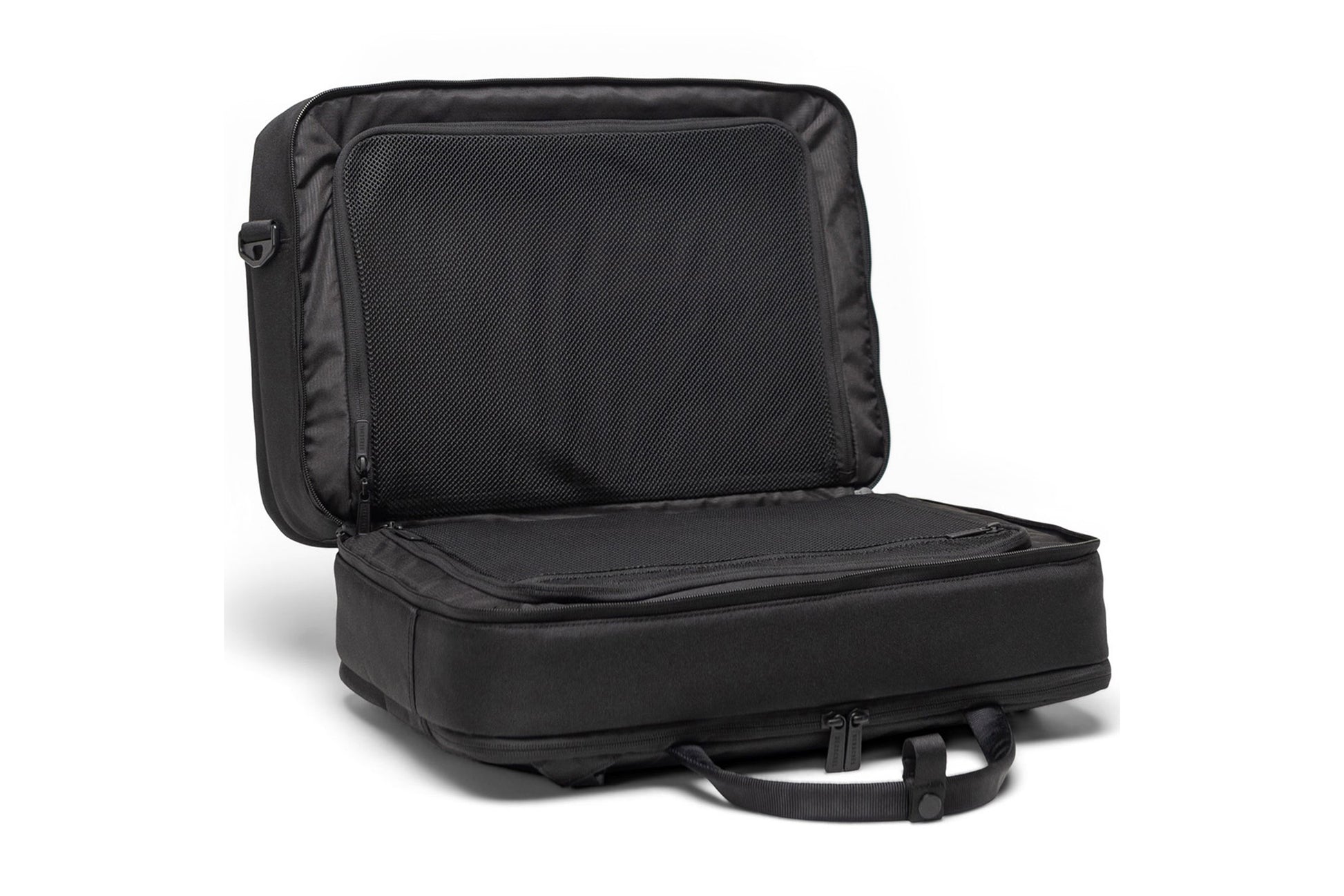 herschel-bags-bowen-convertible-travel-duffle-holdalls-black-open
