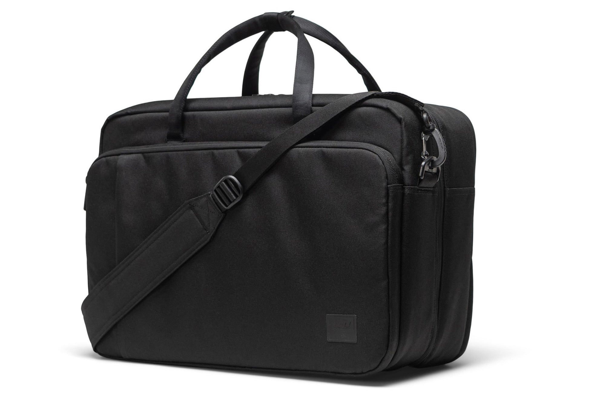 herschel-bags-bowen-convertible-travel-duffle-holdalls-black-right-angle
