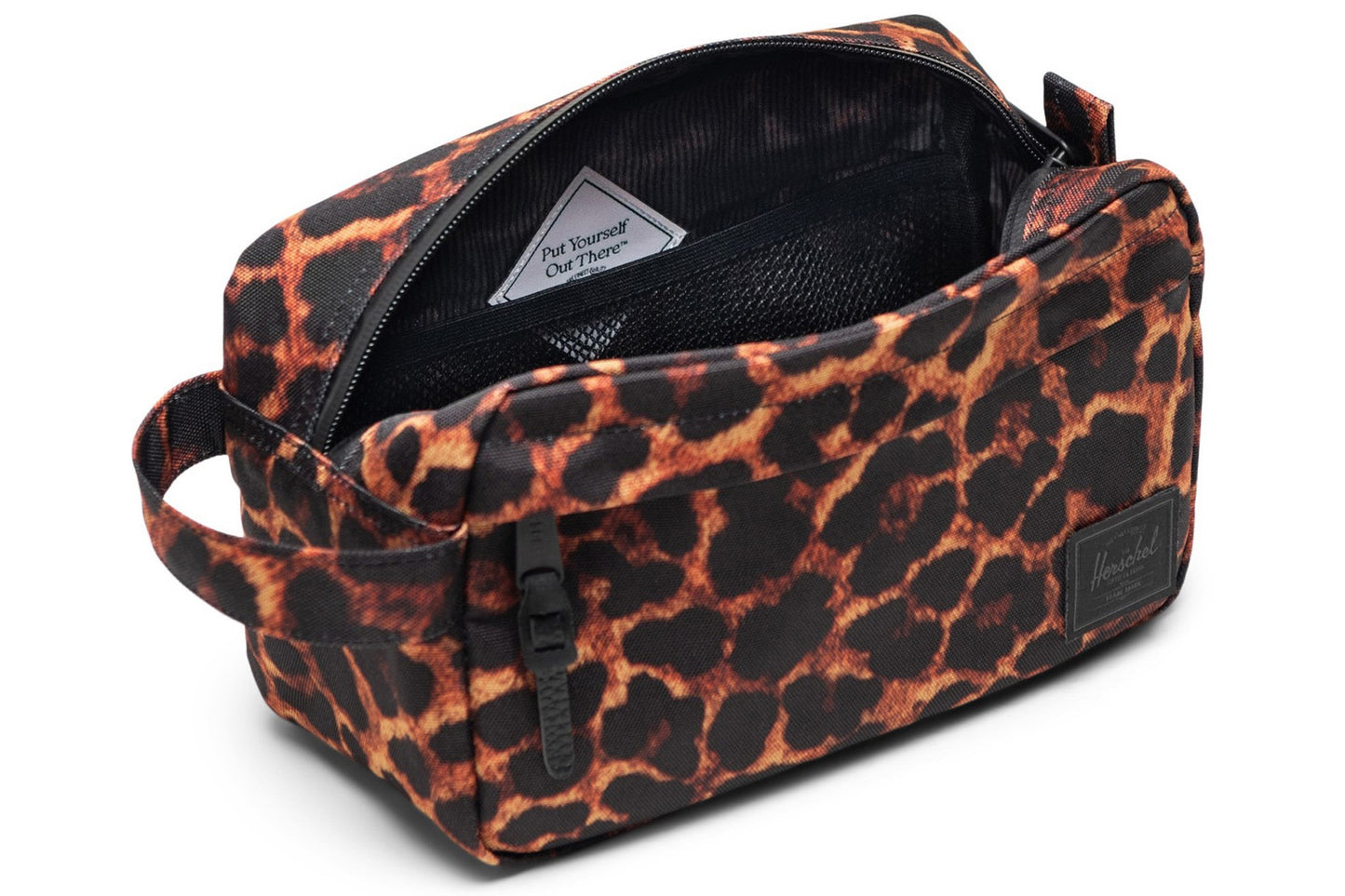 Herschel Chapter Travel Kit Digi Leopard Womens Bags