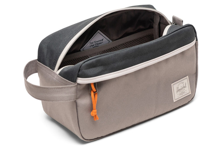 Herschel Chapter Travel Kit Morning Dove/Dark Shadow Womens Bags