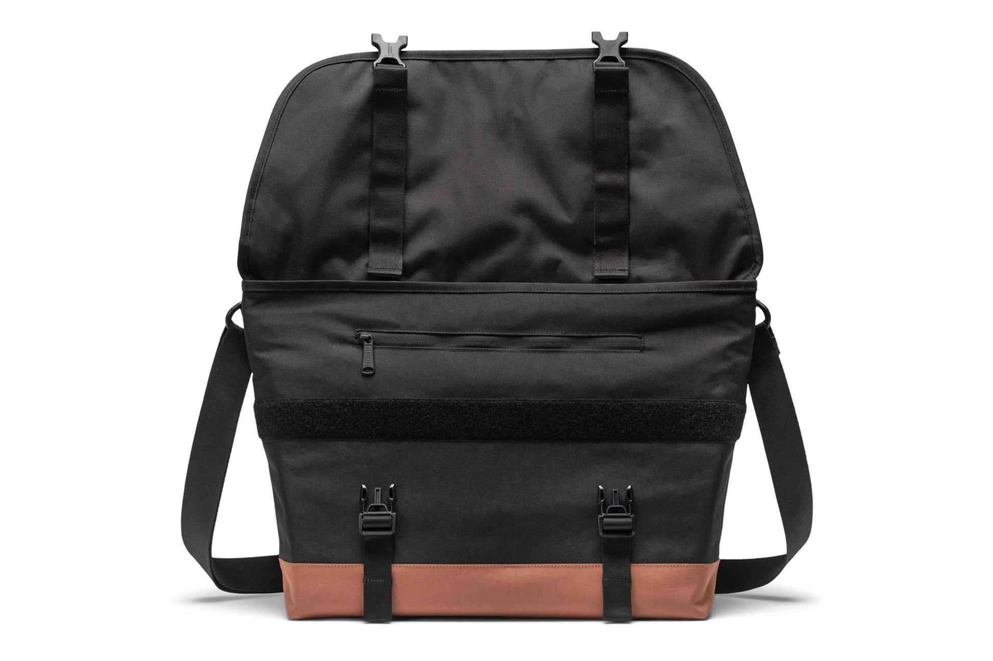 herschel-bags-cove-messenger-bag-back-packs-black-saddle-brown-open