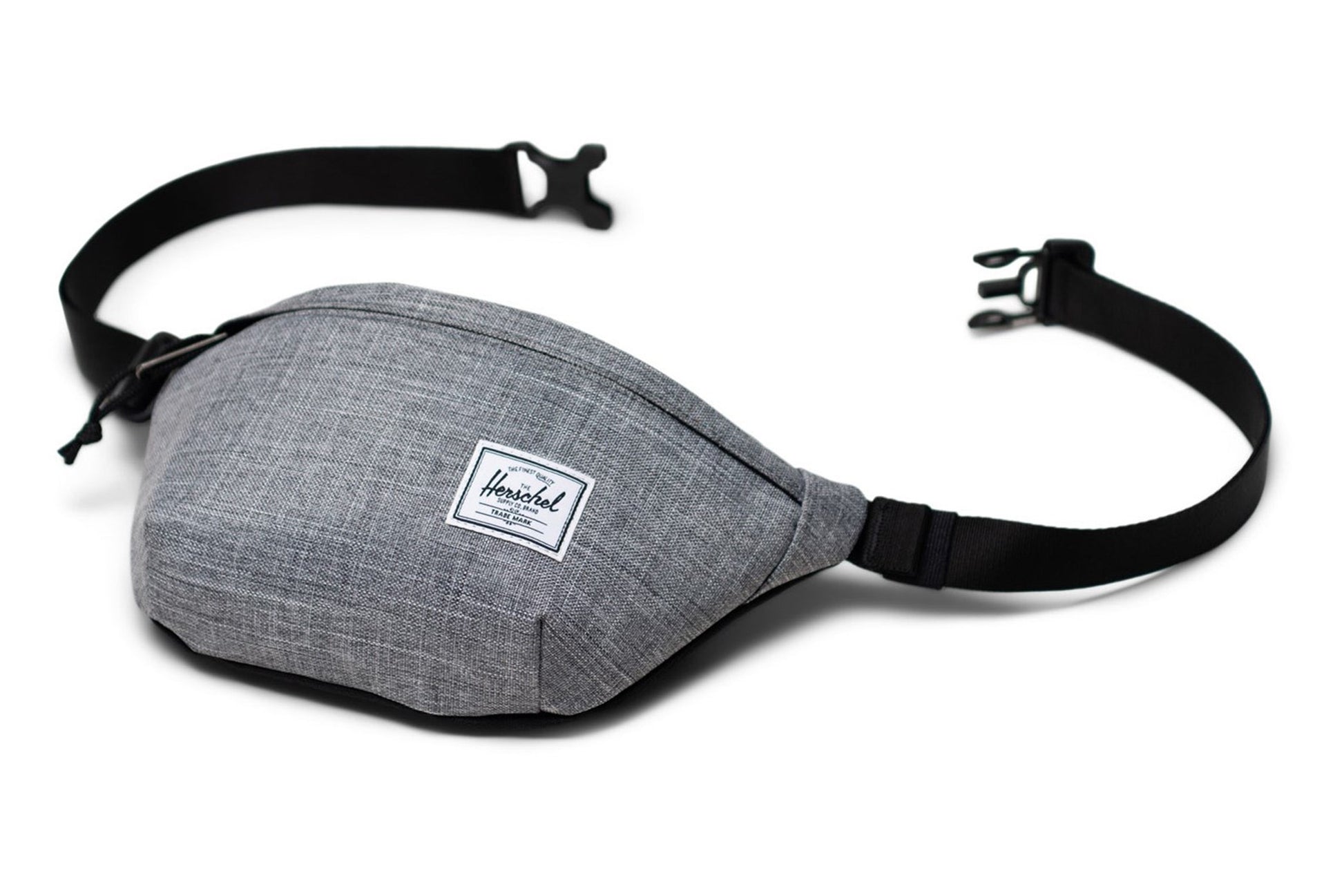 herschel-bags-herschel-classic-hip-pack-brief-shoulder-bags-raven-crosshatch-top