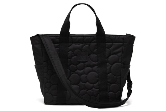 Herschel Heritage Quilted Capsule Black Tonal Daisy Womens Bags