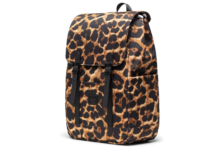 Herschel Retreat Small Backpack Digi Leopard Light School Extras School Bags