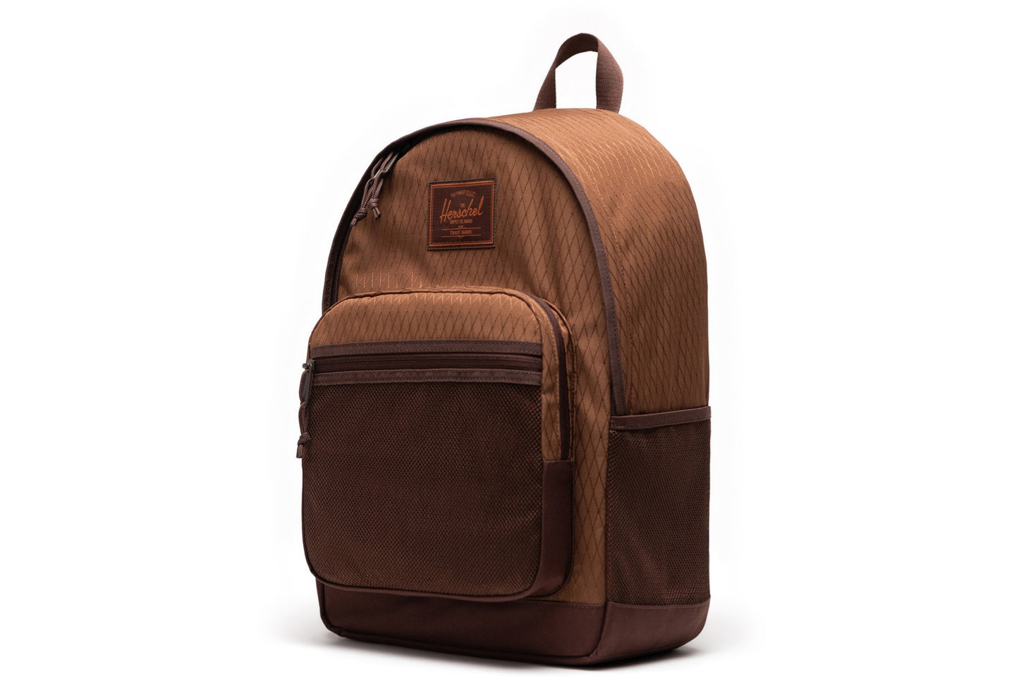 Herschel Kaine Backpack Soft Silt Dmnd/Chicory Coffee School Extras School Bags
