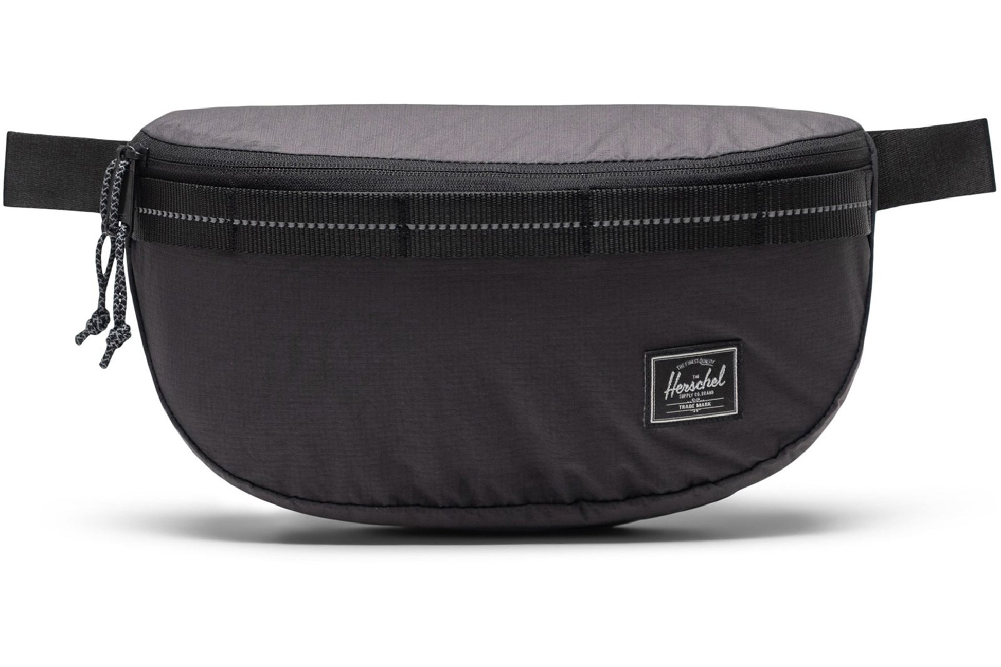 herschel-bags-kaine-ripstop-reflective-hip-pack-brief-shoulder-bags-black-black-front