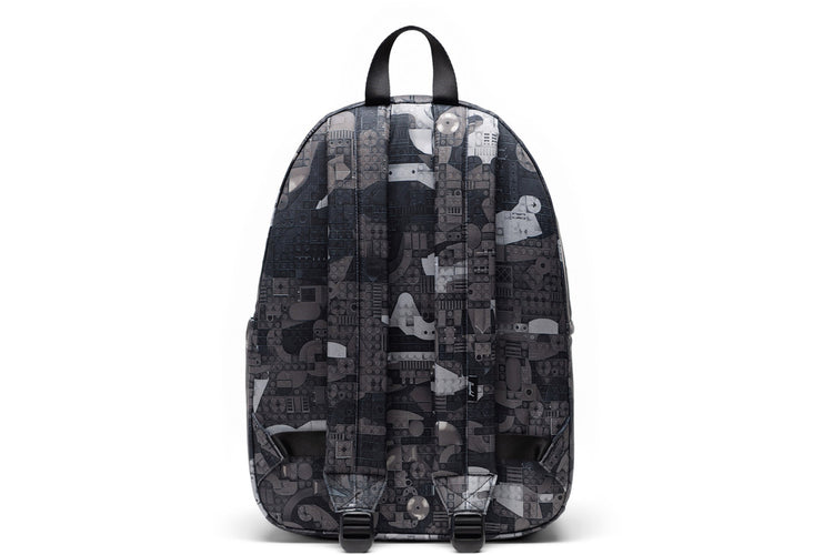 Herschel LEGO Classic Backpack Abstract Bricks Black School Extras School Bags