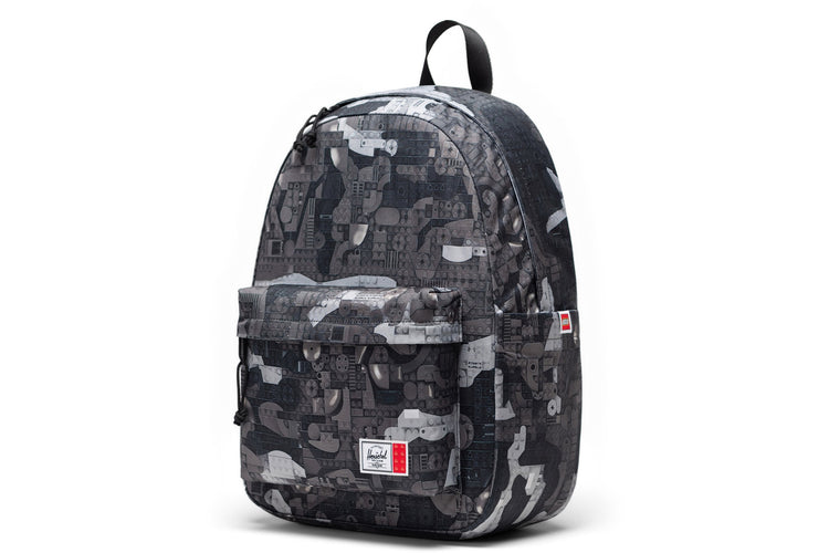 Herschel LEGO Classic Backpack Abstract Bricks Black School Extras School Bags