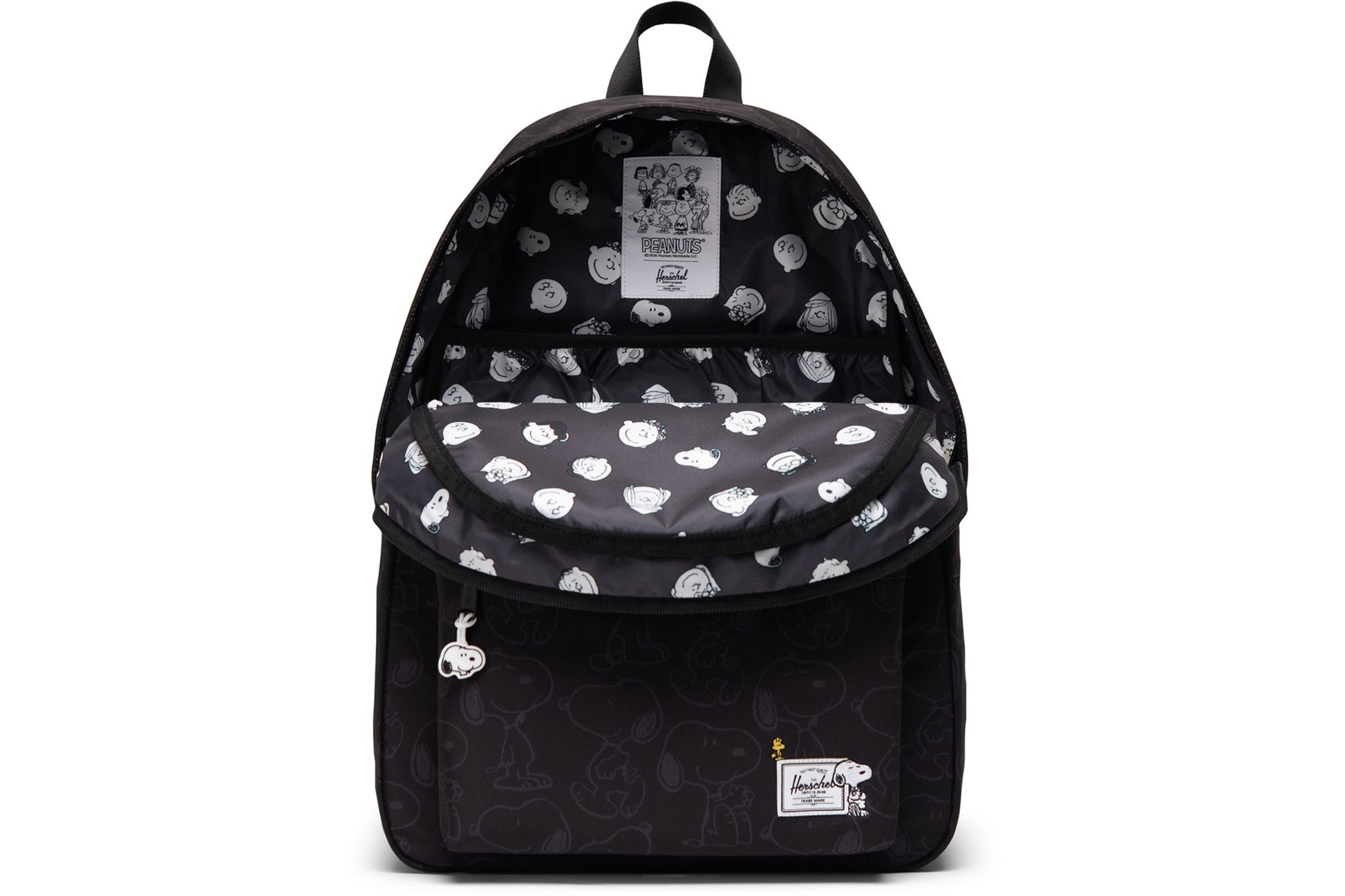 herschel-bags-peanuts-herschel-classic-xl-backpack-twill-back-packs-snoopy-black-front