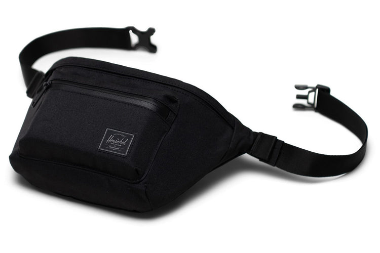 Herschel Pop Quiz Hip Pack Black Tonal Womens Bags
