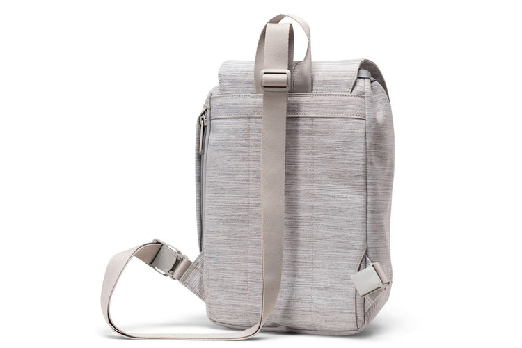Herschel Retreat Sling Bag Light Grey Crosshatch Womens Bags