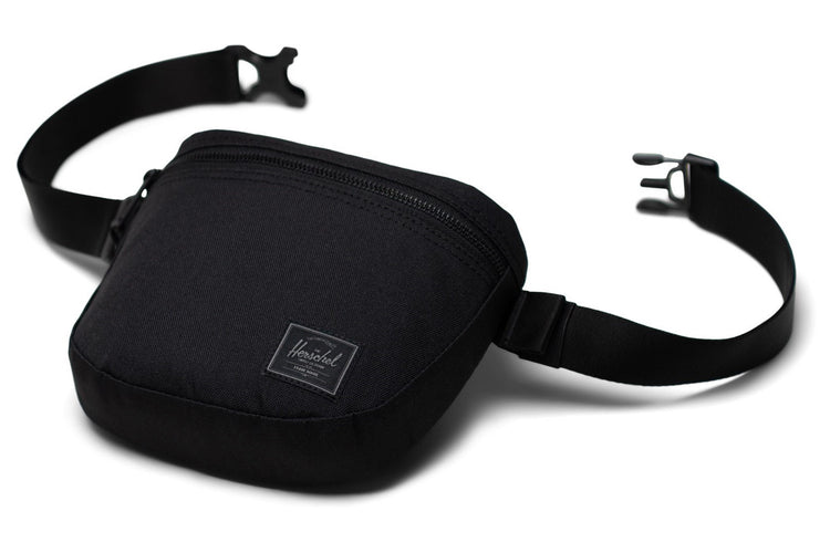 Herschel Settlement Hip Pack Black Tonal Womens Bags