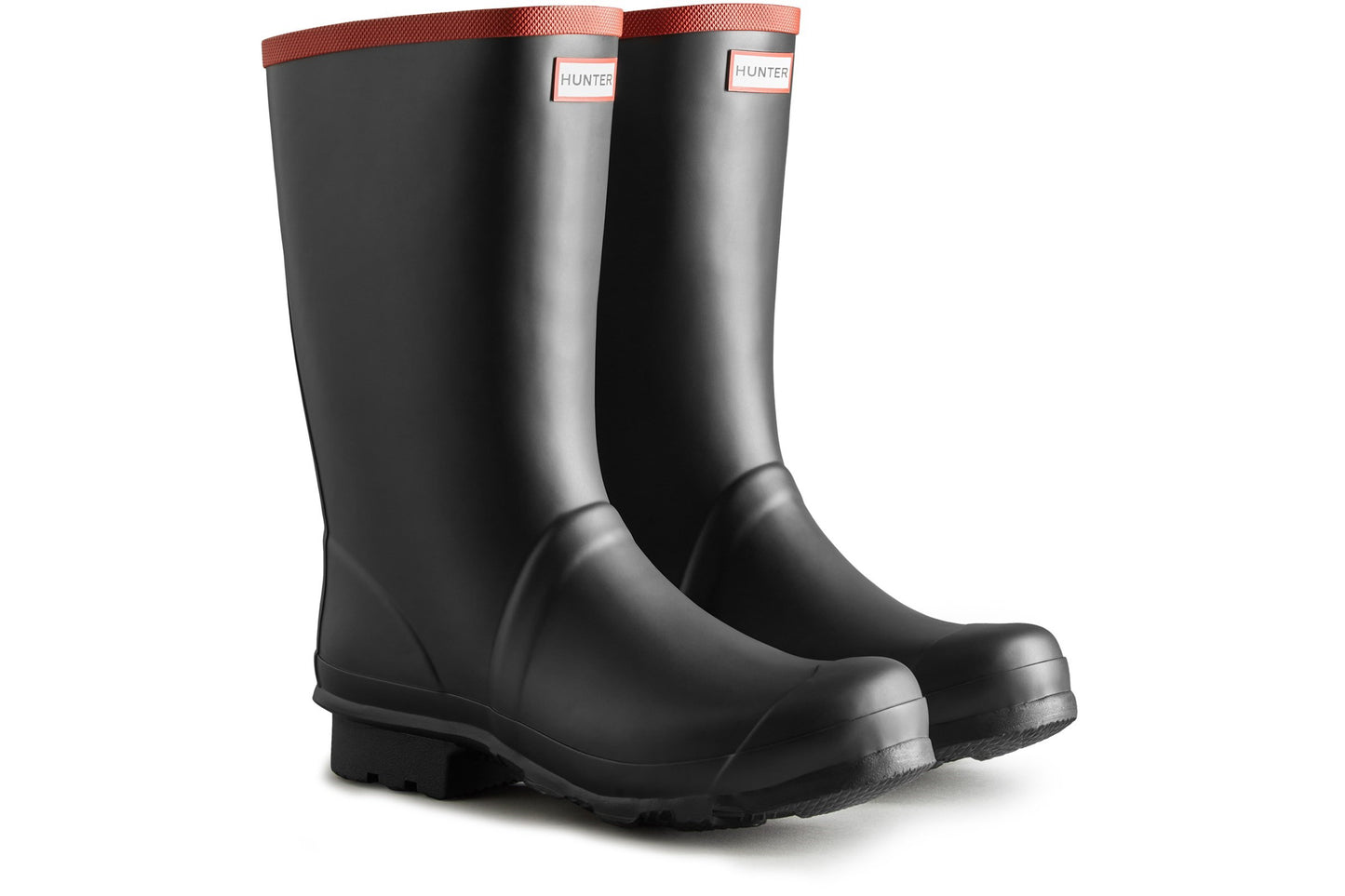 Hunter Argyll Short Knee M Black Mens Wellies & Work Boots