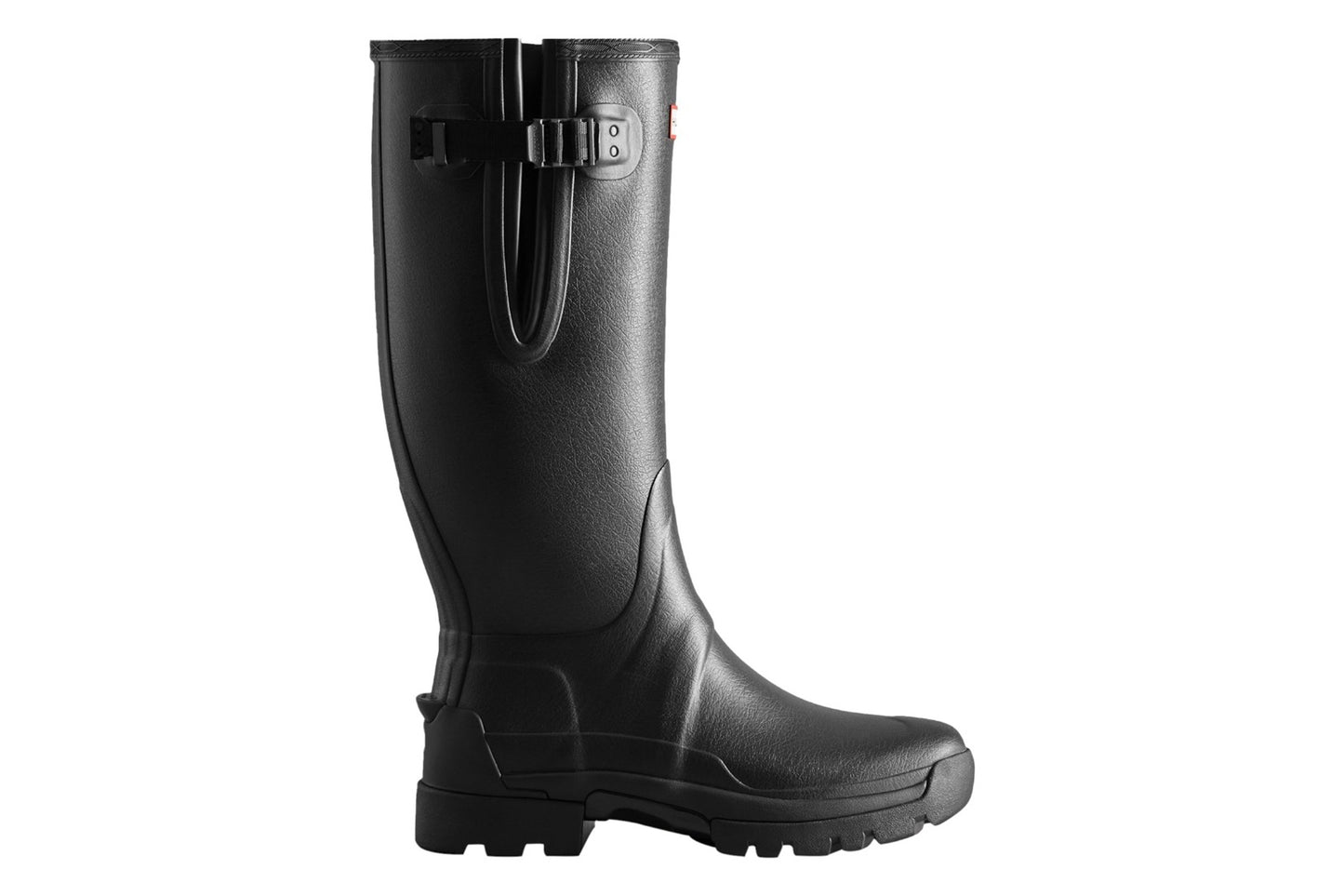Hunter Balmoral Adjustable Black Mens Wellies & Work Boots