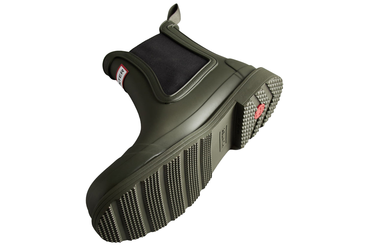 Hunter Commando Dark Olive Mens Wellies & Work Boots