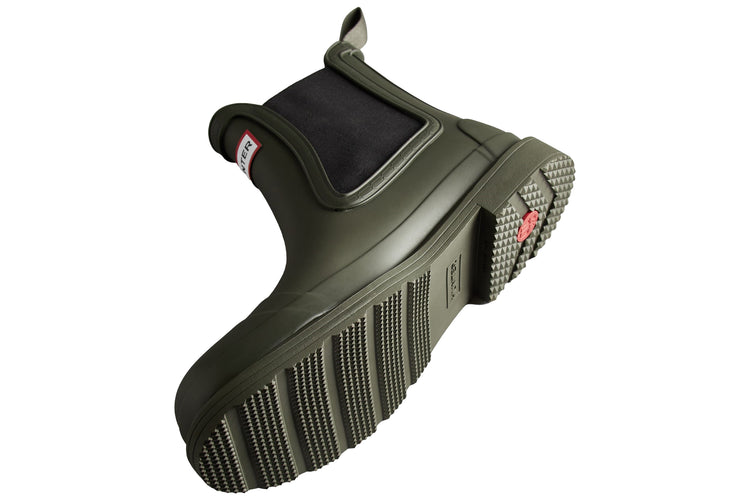 Hunter Commando Dark Olive Mens Wellies & Work Boots