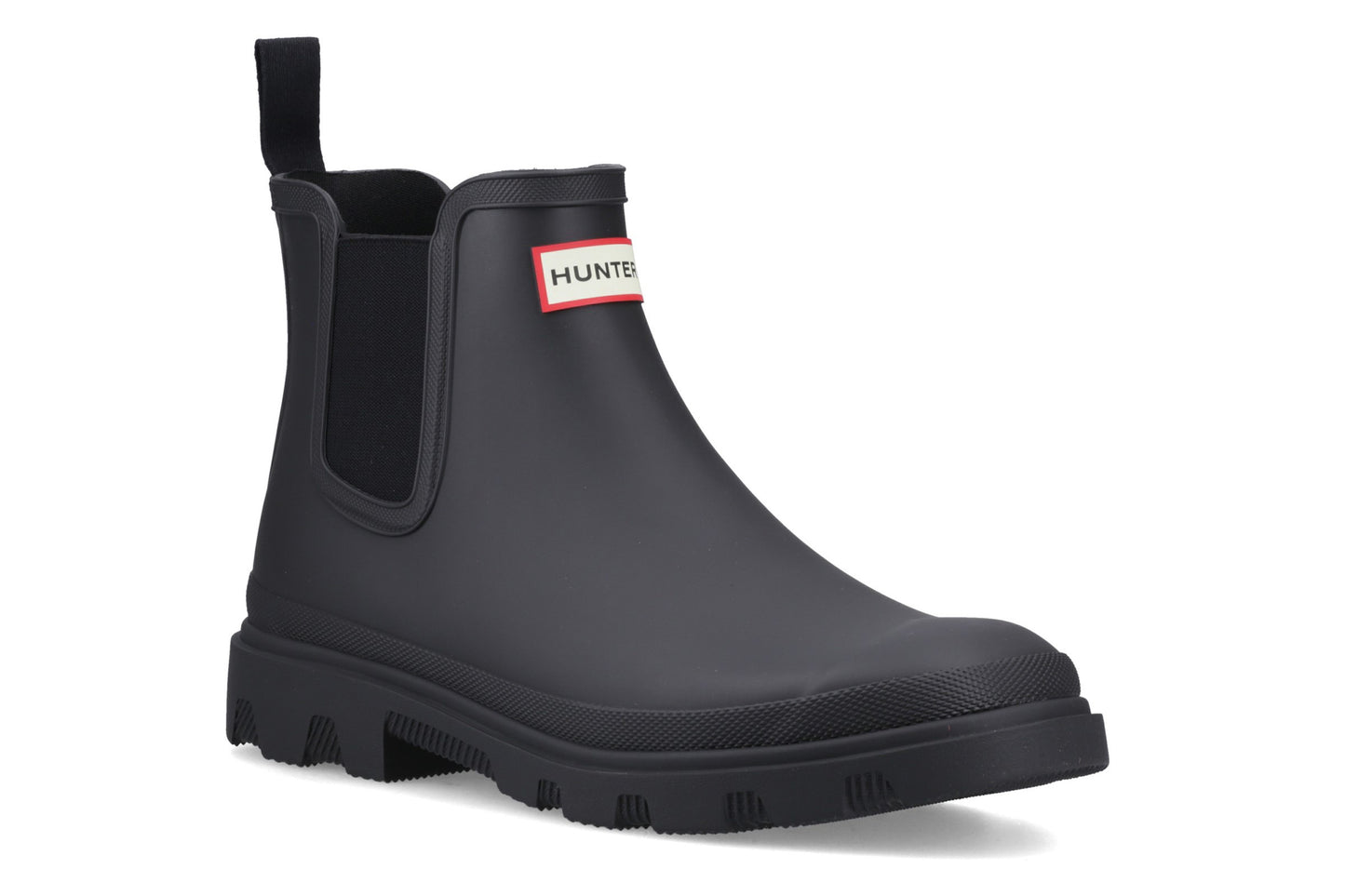 Hunter Downpour Chelsea Black Mens Wellies & Work Boots