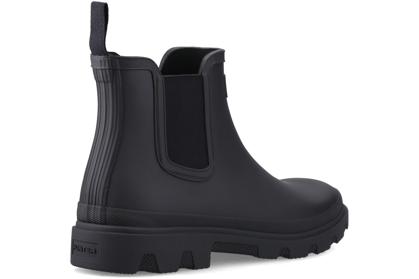 Hunter Downpour Chelsea Black Mens Wellies & Work Boots