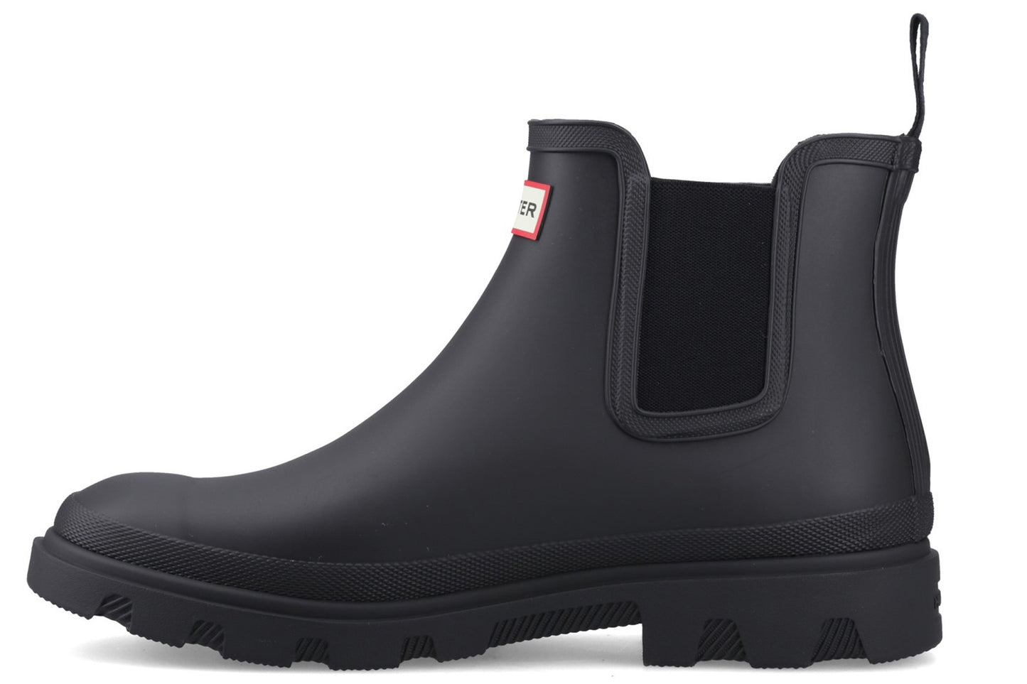 Hunter Downpour Chelsea Black Mens Wellies & Work Boots