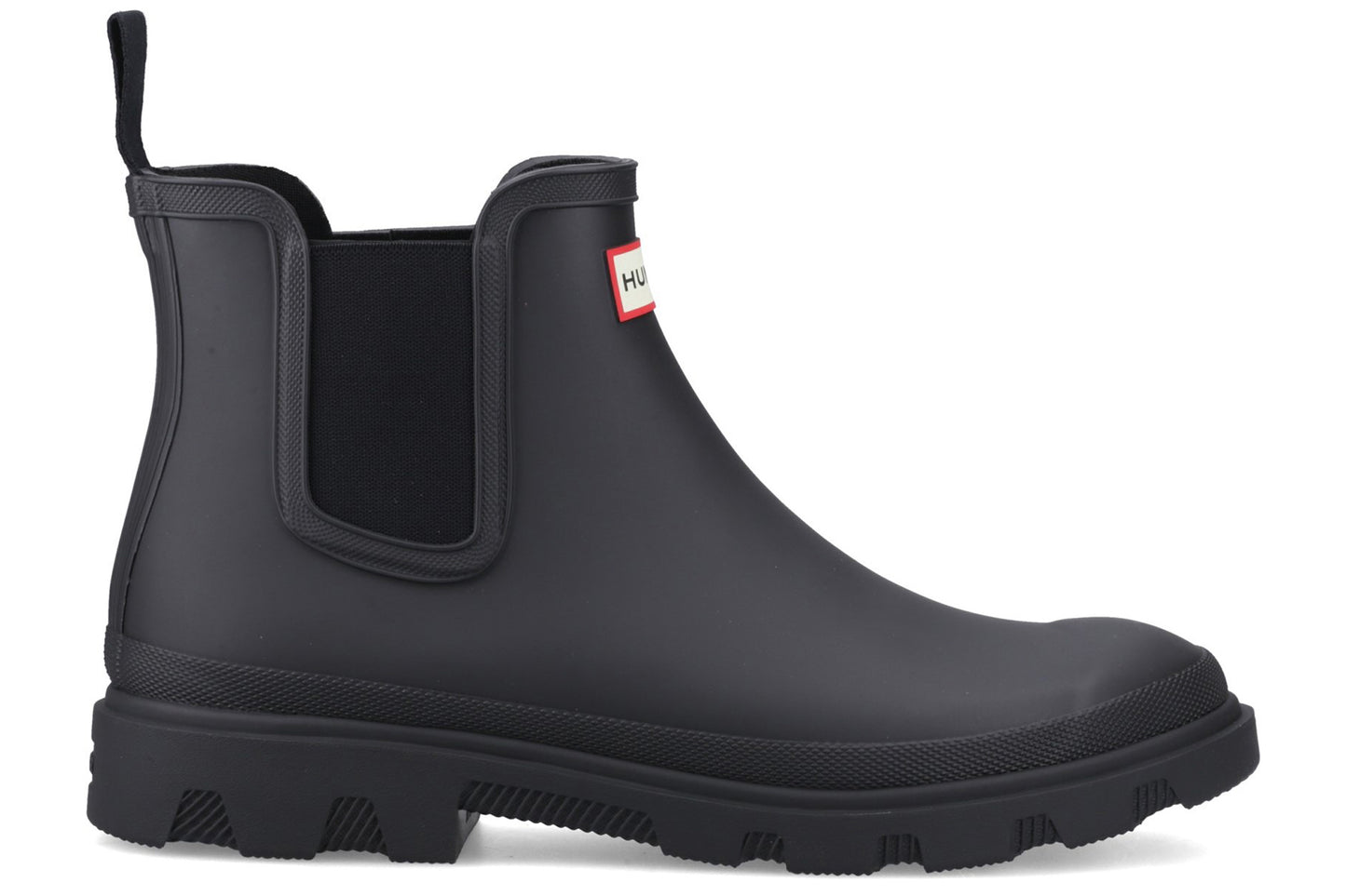 Hunter Downpour Chelsea Black Mens Wellies & Work Boots