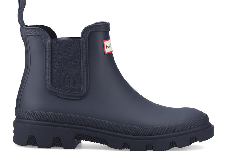 Hunter Downpour Chelsea Hunter Navy Womens Wellingtons
