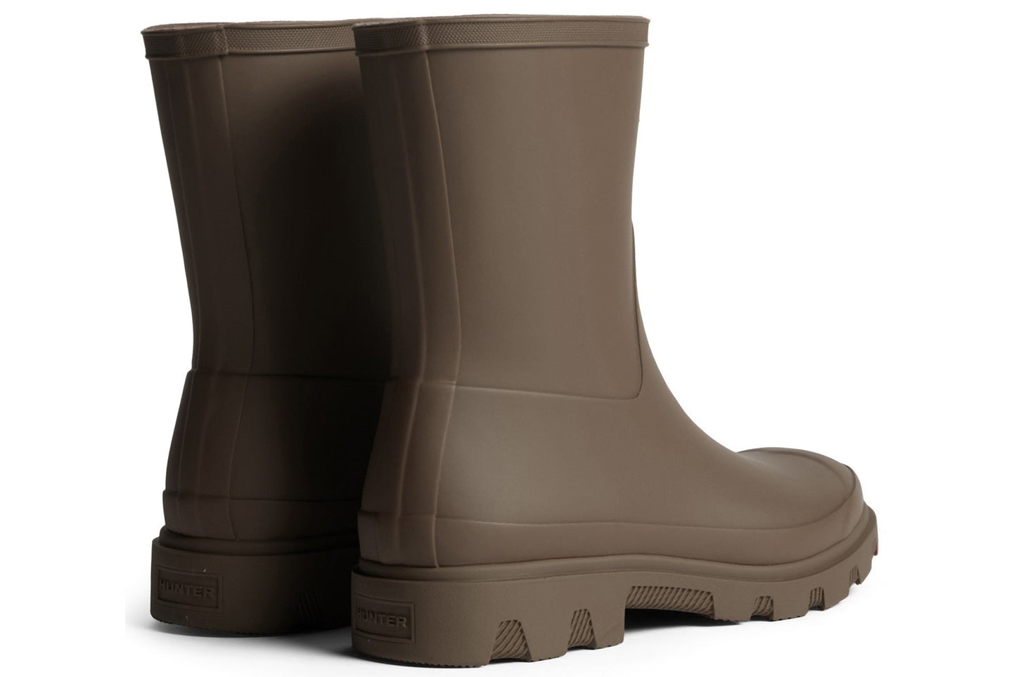 Hunter Downpour Short Chocolate Mens Wellies & Work Boots
