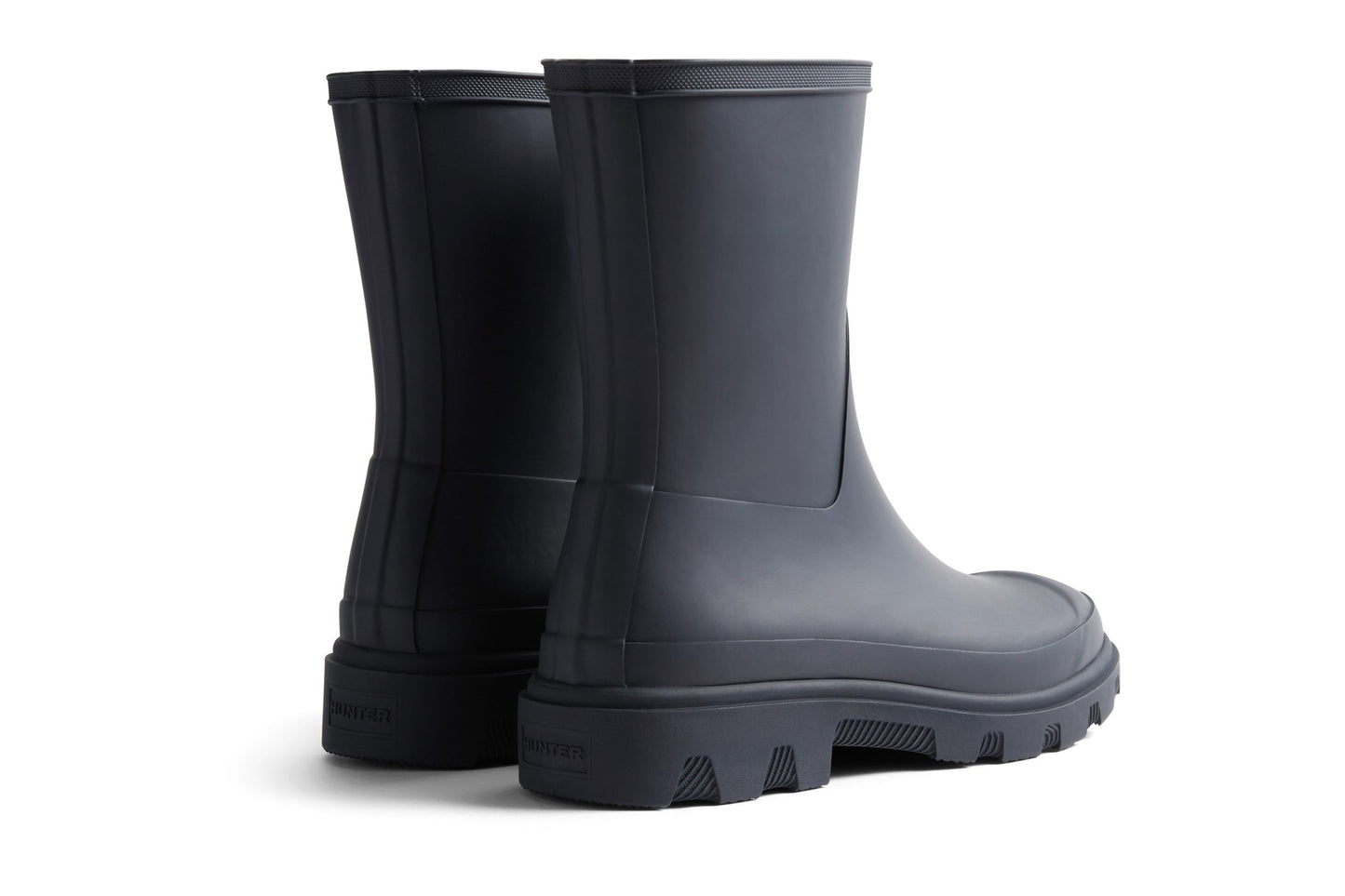 Hunter Downpour Short Navy Mens Wellies & Work Boots